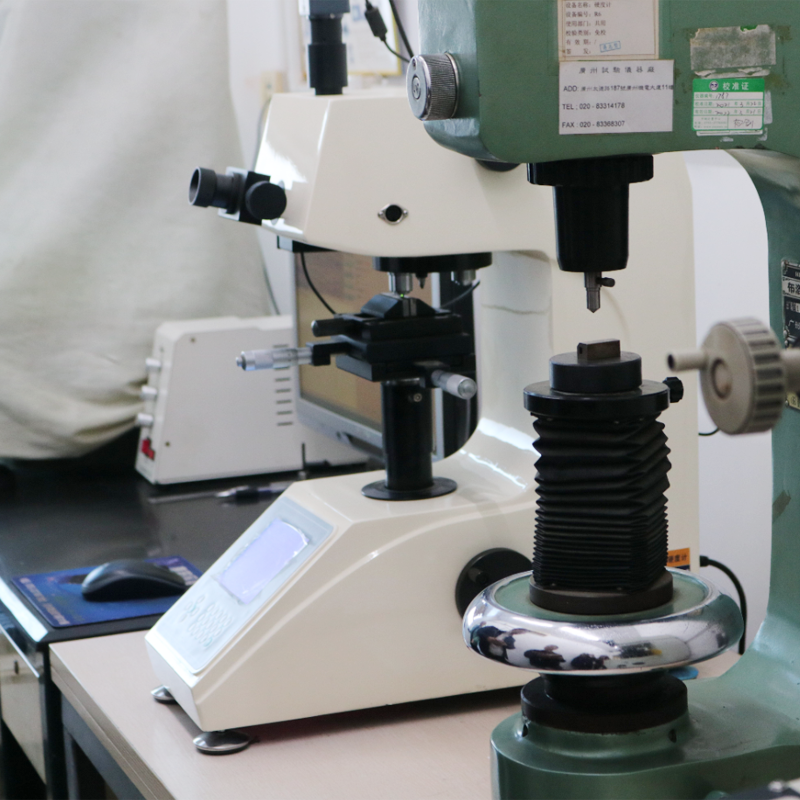 Brinell hardness testing