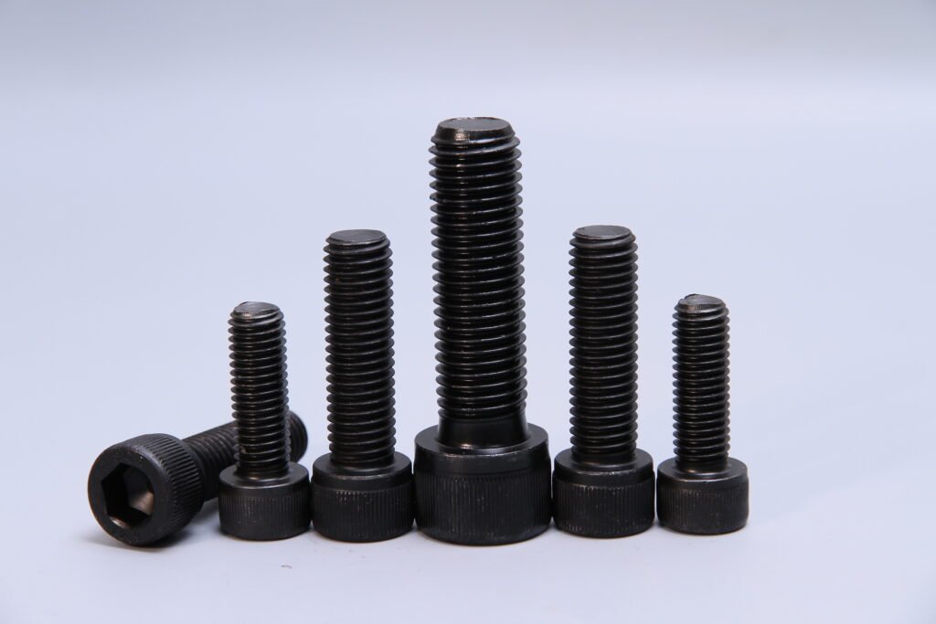 black high-strength bolts