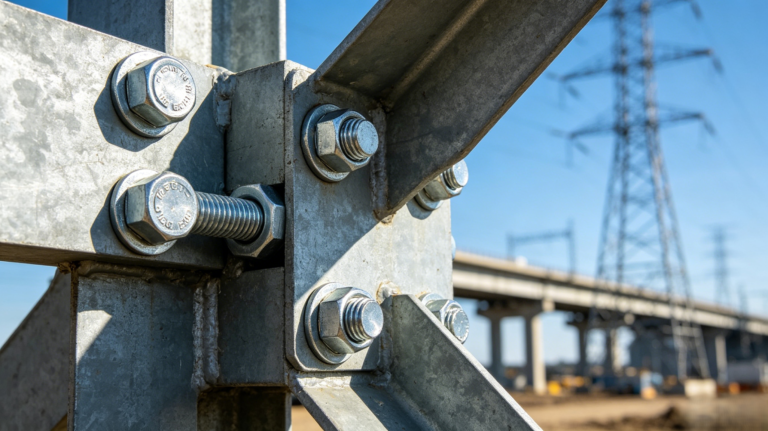 Hot-dip galvanized bolts for outdoor engineering