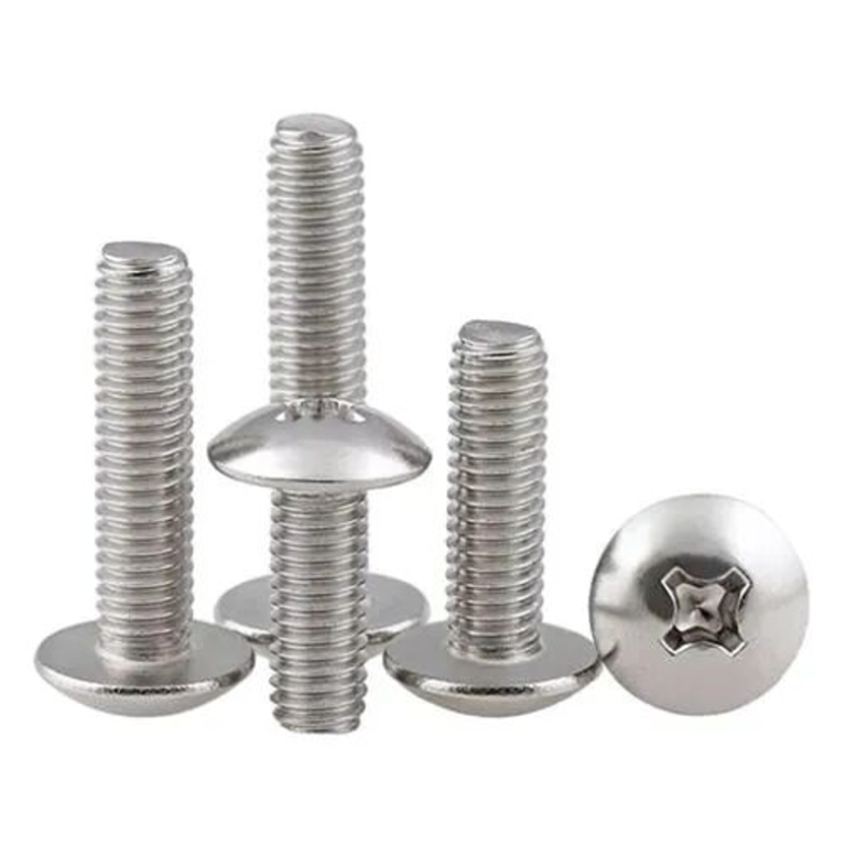 Flat-Head Double-Slot Corrugated Roofing Screws