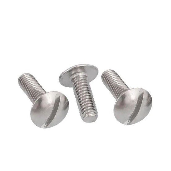 Flat-Head Double-Slot Corrugated Roofing Screws